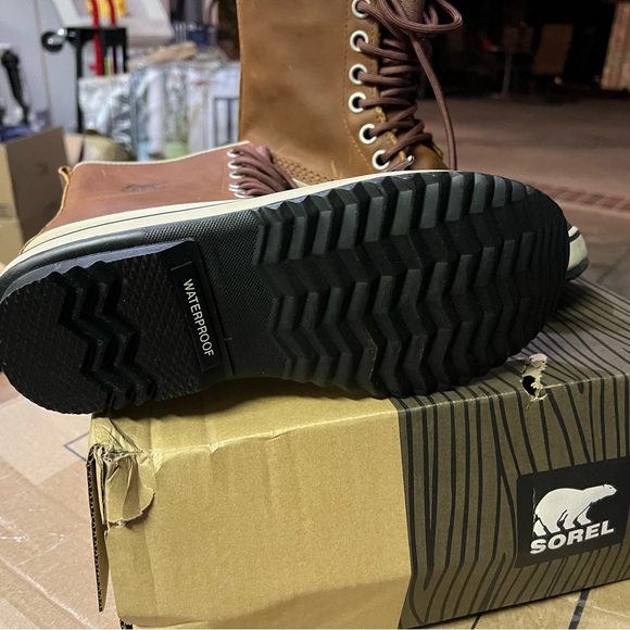 Sorel 1964 Premium Leather Boots. Size 7.5 Brand New - Picture 5 of 8